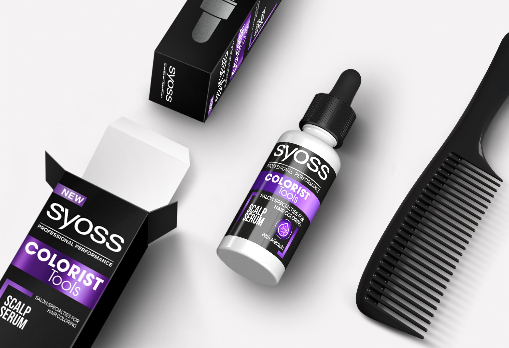 Produktlinie Haar-Colorierung – abgestimmtes Verpackungsdesign für ein einheitliches Markenerlebnis