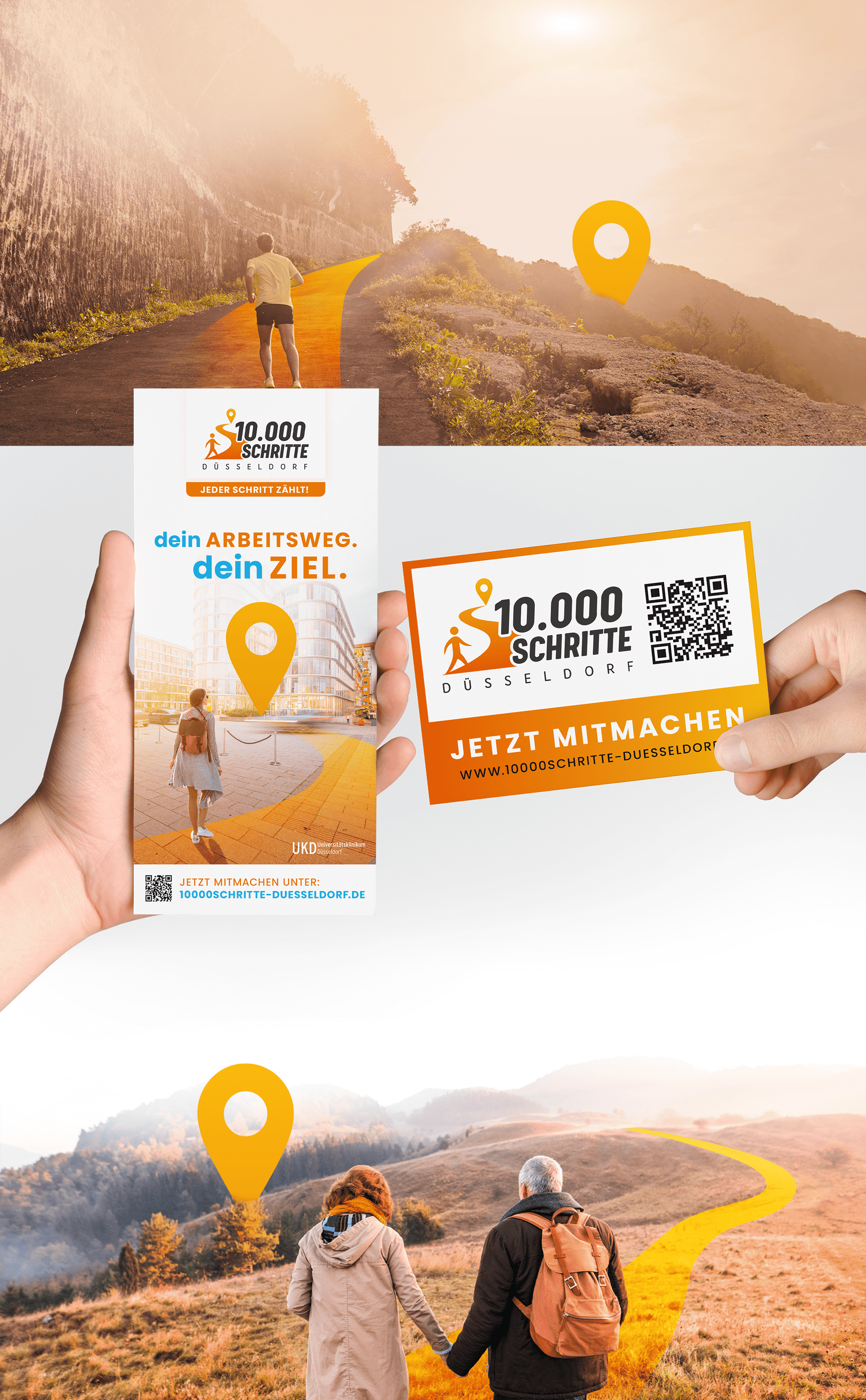 Visuelles Konzept der Gesundheitsstudie – Verbindung von Studiendesign und Webprogrammierung